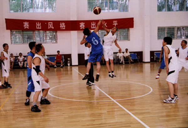 琪邦內(nèi)部籃球賽，關(guān)注職工身心健康